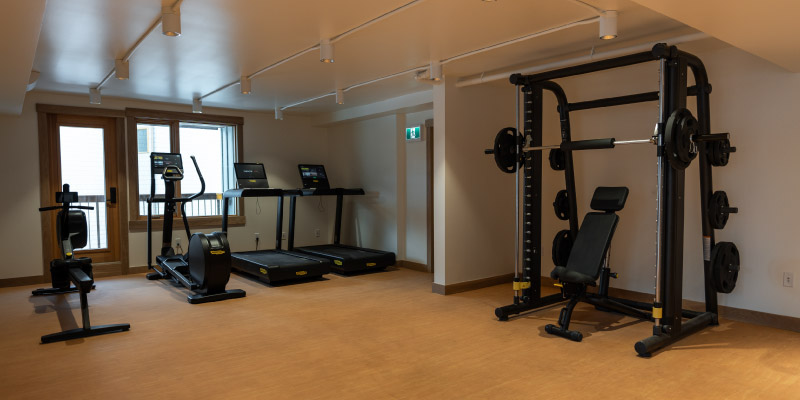 Fitness Room at Otter Hotel