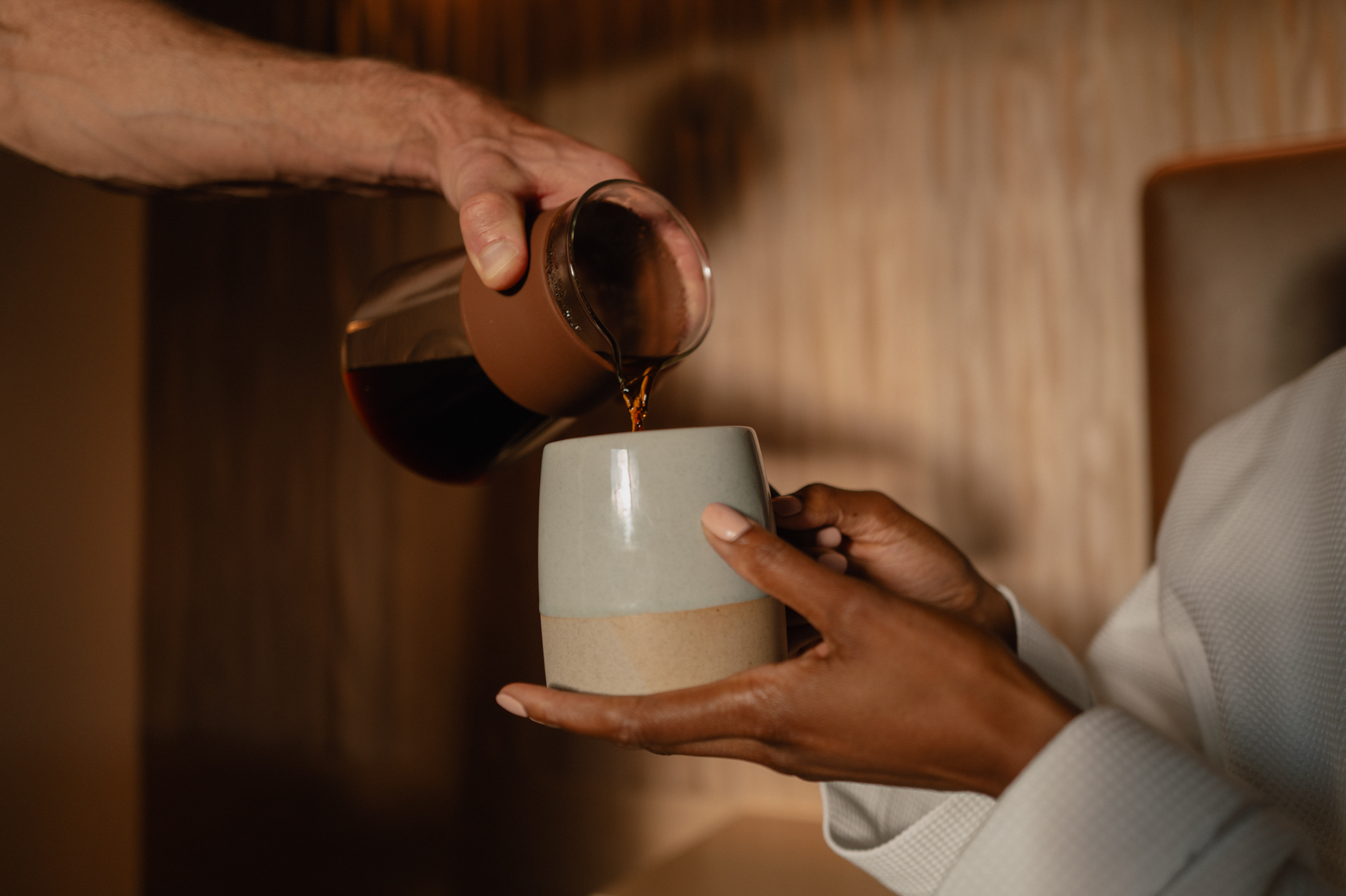 otter hotel personalized coffee amenity